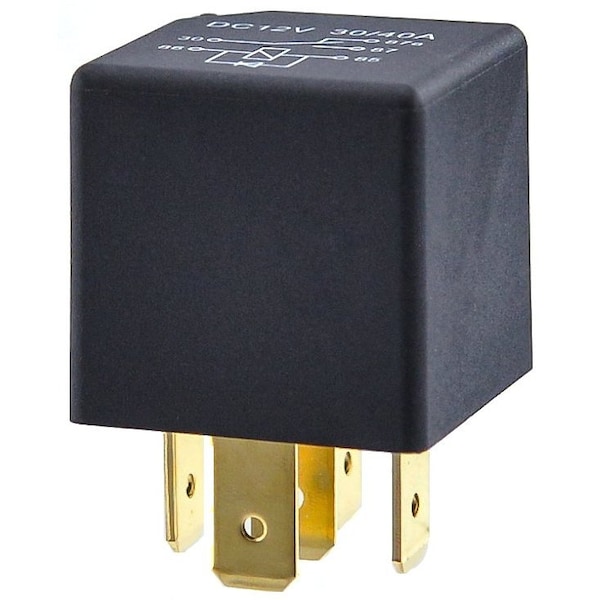 Truckair Relay - Square - 5 Term. -, Category: Relay, No.: 5 Terminals, Volts: 12V, Function: Spdt, Amp: 40 11-1650 - main
